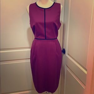 J. Crew tipped dress in super 120’s wool